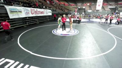 92 lbs Cons. Semis - Zeus Esparza, Chabot Gladiator Wrestling vs Sean Brown, West Coast Regional Training Center