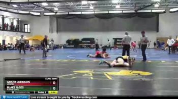 197 lbs Cons. Semi - Grant Johnson, Wabash vs Blake Ilges, Alfred State