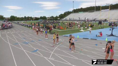 High School Girls' 800m, Finals 3