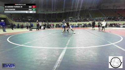 96 lbs Consolation - Ej Adkins-Turner Jr, Union JH vs Cru Foster, Blanchard High School