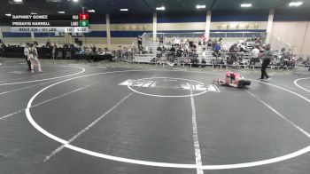 101 lbs Round Of 32 - Daphney Gomez, Valiant College Prep vs Prisayis Harrell, Lawc