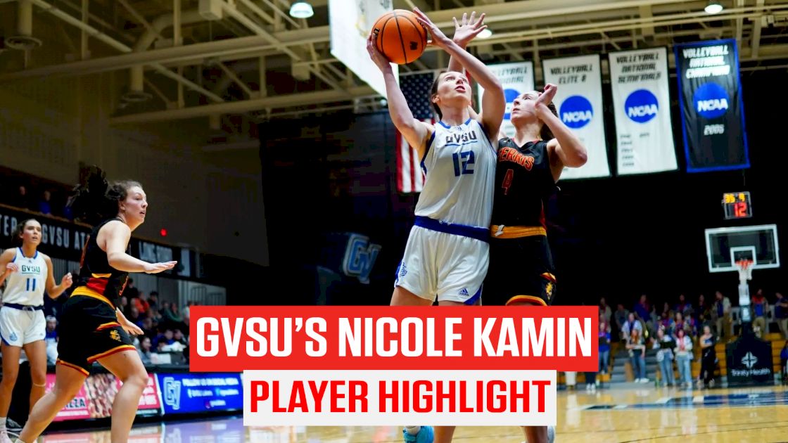 GVSU's Nicole Kamin Was Named The GLIAC Tournament MVP