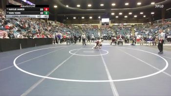 105 lbs Cons. Round 3 - Tori York, Goddard-Eisenhower Hs vs Haylie James, Salina-Central Hs