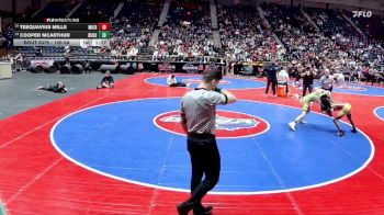 106-6A 1st Place Match - Cooper McArthur, Buford HS vs Teequavius Mills, Mill Creek