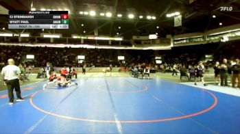 126 lbs Champ. Round 1 - Wyatt Paul, Anacortes vs CJ Steinbaugh, Snohomish