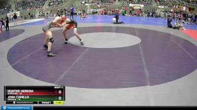 162 lbs Quarterfinals (8 Team) - Josh Camillo, Sprague vs Hunter Heredia, Roseburg