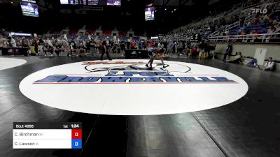 126 lbs Rnd Of 128 - Cade Birchman, WI vs Christopher Lawson, IA