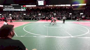 176 lbs Cons. Round 6 - Maxwell Barr, OAK3 vs Troy Dozois, MOE1