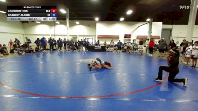 80 lbs Cameron Rios, Oklahoma Red vs Bradley Alarid, Colorado