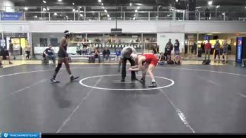 138 lbs Round 2 (4 Team) - Trey Thebarge, GREAT NECK WRESTLING CLUB - GOLD vs Colin Jackson, SCANLAN WRESTLING ACADEMY