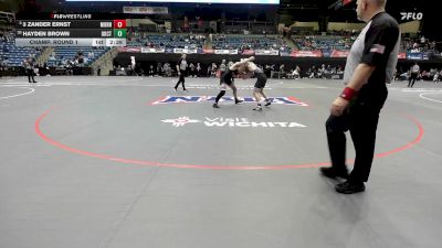 165 lbs Champ. Round 1 - 3 Zander Ernst, Morningside vs Hayden Brown, Oklahoma City