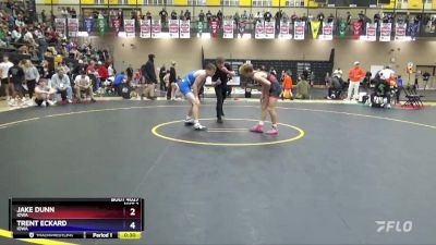 150 lbs Champ. Round 1 - Jake Dunn, Iowa vs Trent Eckard, Iowa