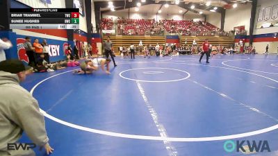 Rr Rnd 1 - Briar Trammel, Tahlequah Wrestling Club vs Sunee Hughes, Berryhill Wrestling Club
