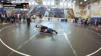 106 lbs Champ Round 1 (16 Team) - Brayden Hodges, Wakulla WC vs Daren Dejesus, The Outsiders