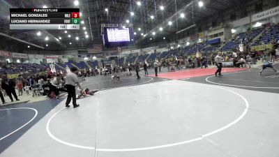 46 lbs Rr Rnd 4 - Michael Gonzales, Mile High WC vs Luciano Hernandez, Fort Lupton Bluedevils