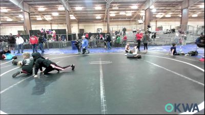 61 lbs Consi Of 4 - Constantine Mishkin, Texans Wrestling Club vs TeeJay Henry, Comanche Takedown Club