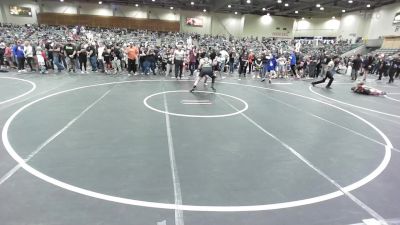 156 lbs Round Of 16 - Brody Loock, Fremont Wrestling - Utah vs James Jimenez, Predators WC