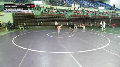 106 lbs 3rd Place - Cole Shields, Waccamaw vs Zion Taylor-Jenkins, Union County