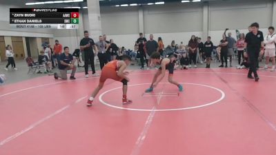 115 lbs Quarters - Ethan Daniels, Spartan Mat Club vs Zayn Budri, All American Wrestling Club