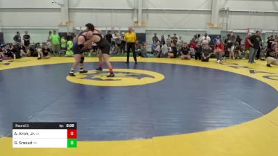 O-285A lbs Round 3 - Alan Kroh, Jr., VA vs Garrett Smead, PA