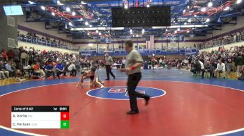 106 lbs Consi Of 8 #2 - Aiden Karlie, Dallastown vs Chase Parisan, Oley Valley