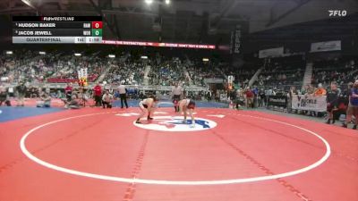 3A-120 lbs Quarterfinal - Hudson Baker, Rawlins vs Jacob Jewell, Worland