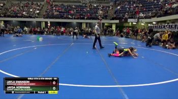 90 lbs Round 1 - Jayla Swanson, Siouxland Wrestling Academy vs Jayda Hormann, Summit Wrestling Academy