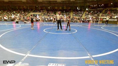 64 lbs Consi Of 32 #2 - Carson Caprio, SlyFox Wrestling Academy vs Jackson Stickle, Mat Assassins