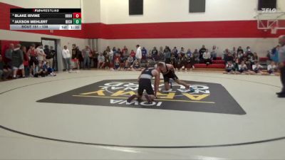 138 lbs Cons. Semi - Blake Irvine, Don Bosco vs Jaxson Mehlert, Benton Community