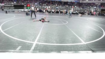 60 lbs Consolation - Nashton Lee, Panther WC vs Wesley Stott, Compound Wrestling