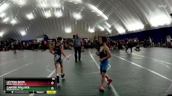 60 lbs Round 1 (10 Team) - Leyton Boyd, Rising Kingz Black vs Carter Pollock, Brawler Elite