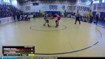 132 lbs Cons. Round 1 - Robert Mcgill, FL Elite Wrestling Academy vs Titus Herron, Palm Harbor Wrestling Club