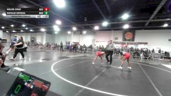 88 lbs Quarterfinal - Khloe Cruz, Hotsots vs Natalie Ortega, Madera WC