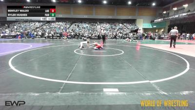 76 lbs Round Of 32 - Bentley Waldo, Lakeland Wrestling vs Ryler Hughes, Pahranagat Valley Youth Wrestling