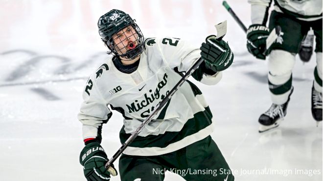 Michigan State's Isaac Howard Wins The Hobey Baker Memorial Award In 2025