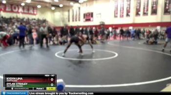 157 lbs Cons. Round 5 - Kydyn Lima, Unattached vs Dylan Straley, Southern Oregon