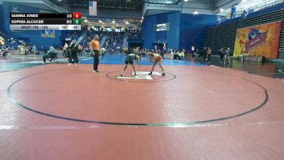 125 lbs Cons. Round 6 - Sophia Alcocer, Westfield vs Gianna Jones, Owen J Roberts