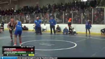 158 lbs Semifinal - Jacob Morris, Jr Marauder WC vs Jameson Beebe-Hendrickson, Pine River Youth WC