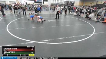 74 lbs Semifinal - Jackson Smith, OK vs Keilan Yang, WI