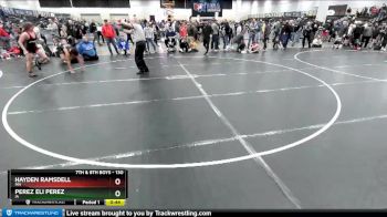 130 lbs Cons. Round 3 - Hayden Ramsdell, MN vs Perez Eli Perez, IA