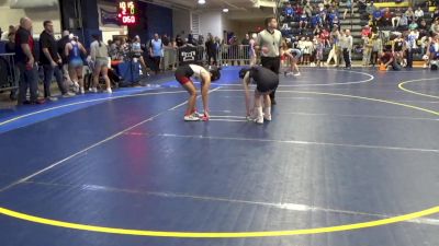 100 lbs Round Of 16 - Jahmiah Bey, Steubenville-OH vs Ava Dively, Northern Bedford