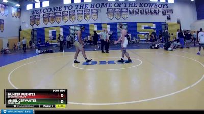 195 Gold Round 4 - Ansel Cervantes, South Dade vs Hunter Fuentes, Southwest Miami