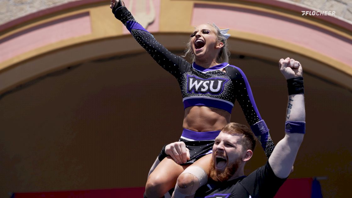 Watch Weber State's Large Coed's GRAND CHAMPION Routine!