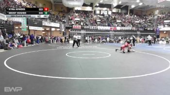 110 lbs 3rd Place Match - Kyra Sowers, Oberlin-Decatur Community HS vs Ebony Hughes, Richmond-Central Heights HS