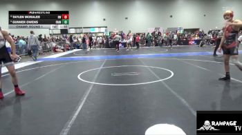 157 lbs Champ. Round 1 - Gunner Owens, SC Punisher vs Taylen Morales, Hoisington WC