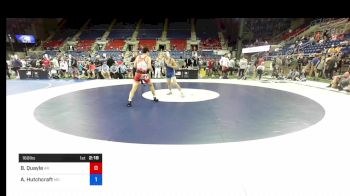 160 lbs Cons 32 #2 - Bruce Quayle, Arkansas vs Alexander Hutchcraft, Missouri