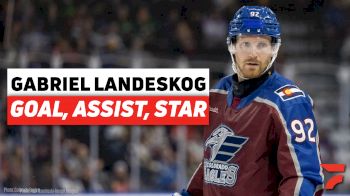 Gabriel Landeskog Highlights: Two Points And Named First Star In His Second Game Back