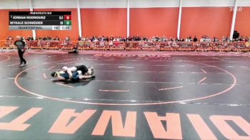 125 lbs Quarterfinal - Mykale Schneider, Siena Heights University vs Jordan Rodriguez, Cleary University