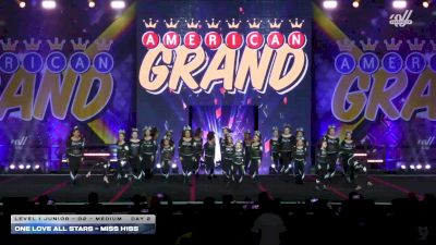 One Love All Stars - Miss H1SS [2025 L1 Junior - D2 - Medium Day 2] 2025 The American Grand Grand Nationals