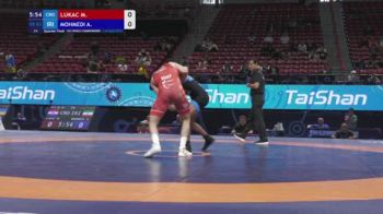 82 kg 1/4 Final - Mihael Lukac, Croatia vs Abolfazl Mohmedi, Iran